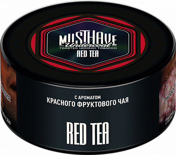 Табак Must Have Undercoal, 25гр "Red Tea / Фруктовый чай"